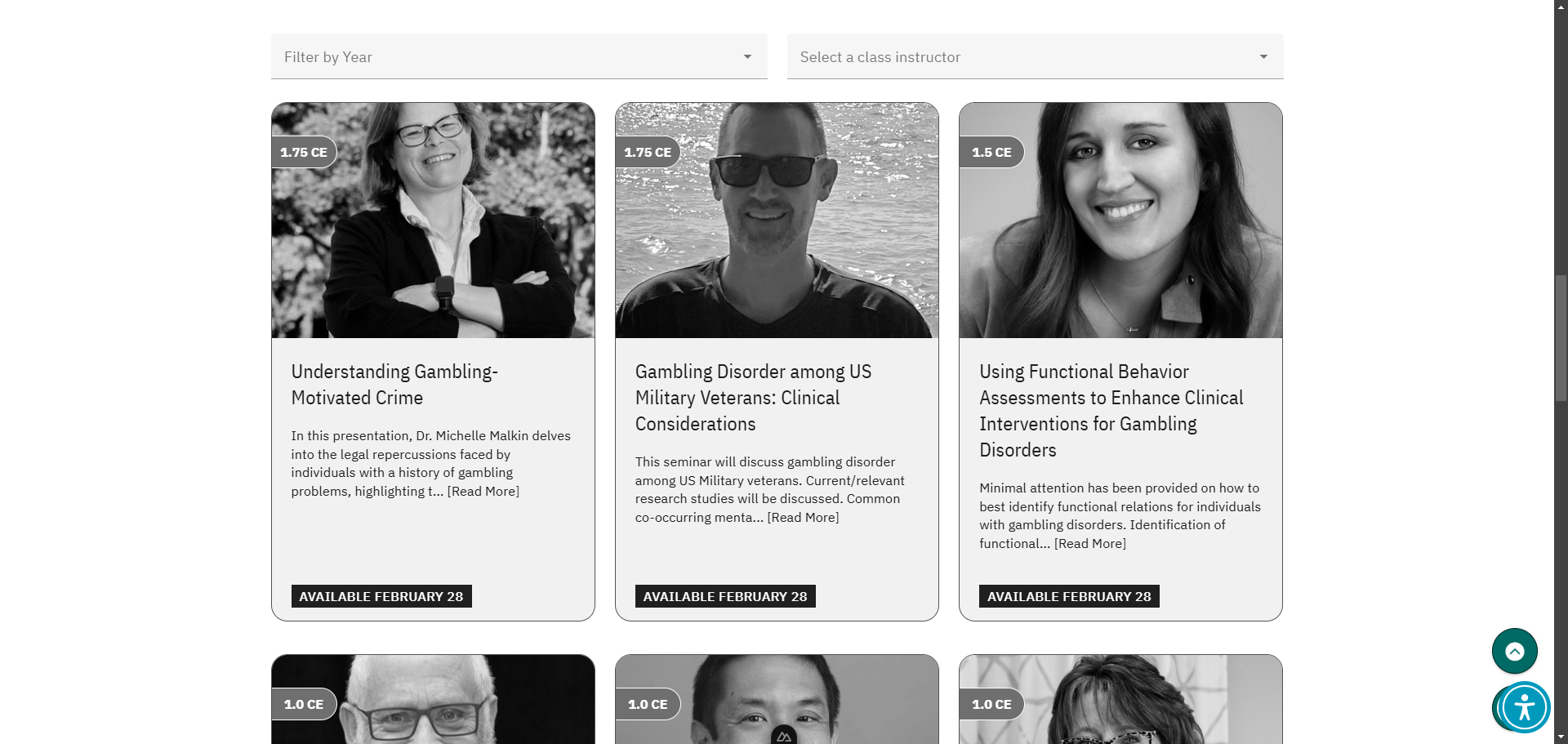 Courses Availability Disabled