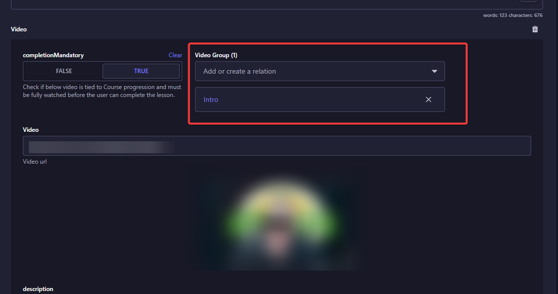 Video Group Assignment
